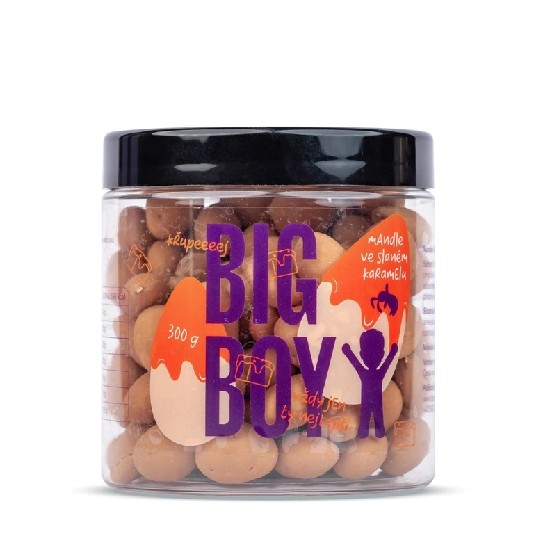 Big Boy Almonds in salted caramel 300 g