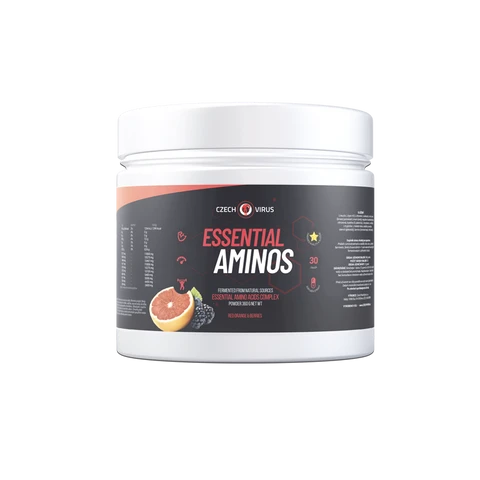 Czech Virus Essential Aminos 360 g red orange and berries