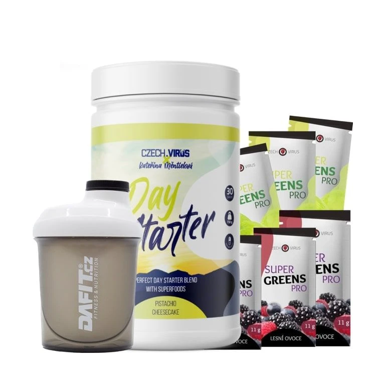 Special Offer Czech Virus Day Starter 750 g + FREE Shaker Dafit 300 ml + 6x sample