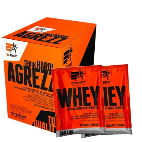 AKCE Extrifit Agrezz 20 x 20,8 g + ZDARMA 2x 100% Whey Protein 30 g