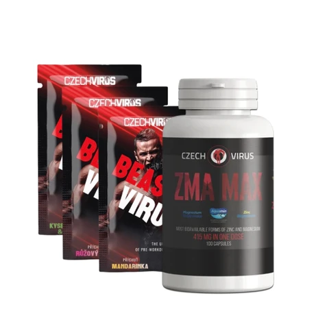 Special Offer Czech Virus ZMA Max 100 cps + FREE 3x sample