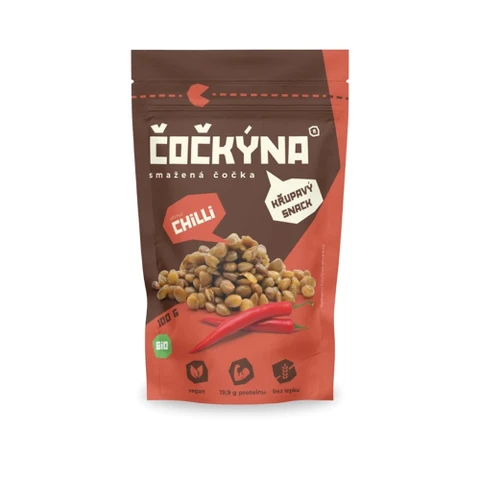 Fried lentils Bio 100 g chilli