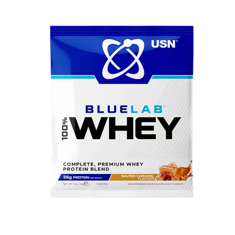 USN BlueLab 100% Whey Protein Premium 33 g slaný karamel