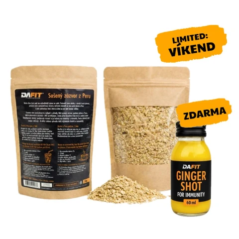 Special Offer Dafit Dried ginger from Peru 50 g + FREE Ginger Shot For Immunity 60 ml