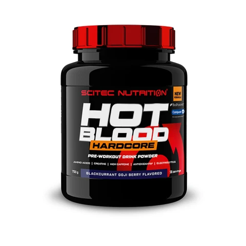 Scitec Nutrition Hot Blood Hardcore 700 g blackcurrant goji berry
