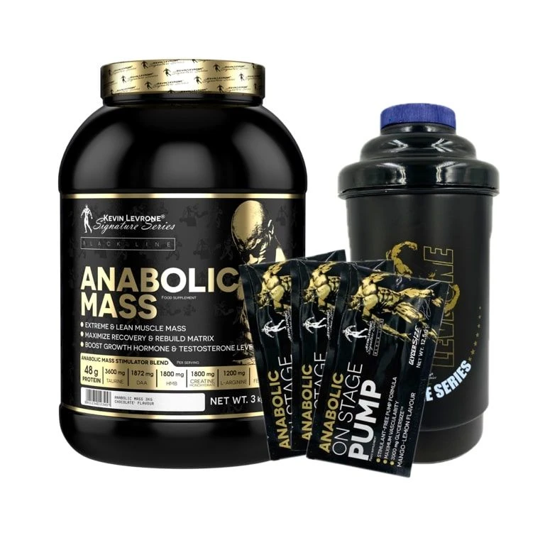 AKCE Kevin Levrone Levrone Mass 3000 g + ZDARMA Šejkr 600 ml + 3x vzorek