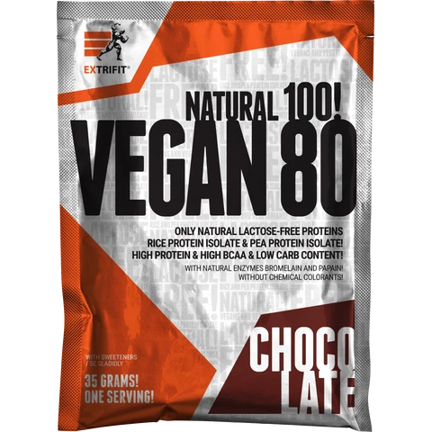Extrifit Vegan 80 35 g chocolate