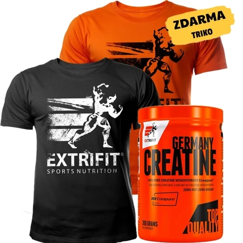 AKCE Extrifit Creatine Germany 300 g + ZDARMA Triko Extrifit