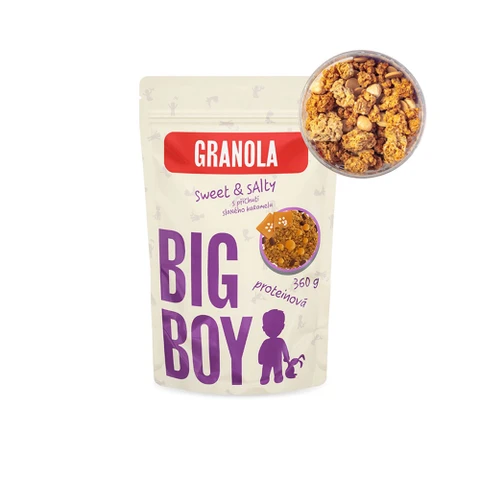 Big Boy Protein Granola 360 g sweet salty eco variant