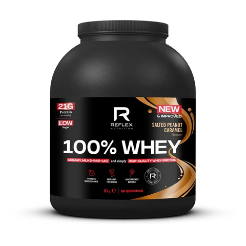 Reflex 100% Whey 2000 g salted peanut caramel