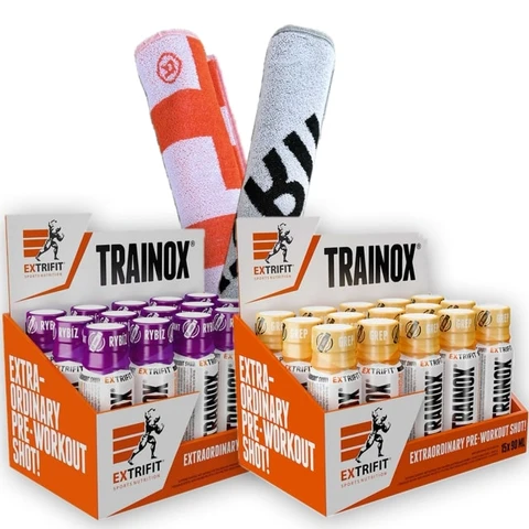 Special Offer 1+1 Extrifit Trainox Shot 15 x 90 ml + FREE Towel Extrifit