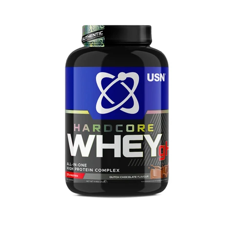 USN Hardcore Whey gH 2000 g čokoláda