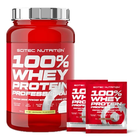 AKCE Scitec Nutrition 100% WP Professional 780 g + ZDARMA 2x vzorek