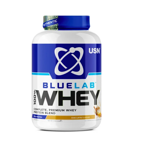 USN BlueLab 100% Whey Protein Premium 2000 g chai latte AKCE