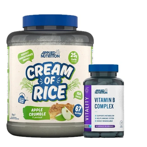 Special Offer Applied Nutrition Cream Of Rice 2000 g + FREE Vitamin B Complex 90 cps