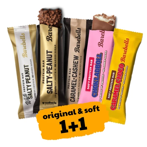 Special Offer 1+1 FREE Barebells Protein Bar 55 g