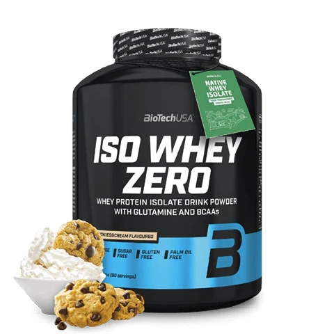 BioTech Iso Whey Zero 2270 g cookies cream