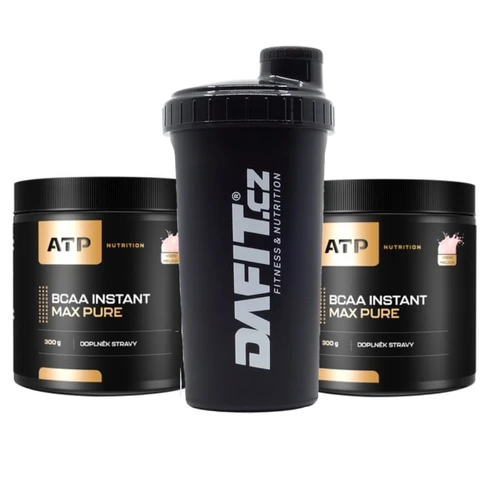 Special Offer 1+1 ATP Nutrition BCAA Instant Max Pure 300 g + FREE Shaker Dafit 700 ml