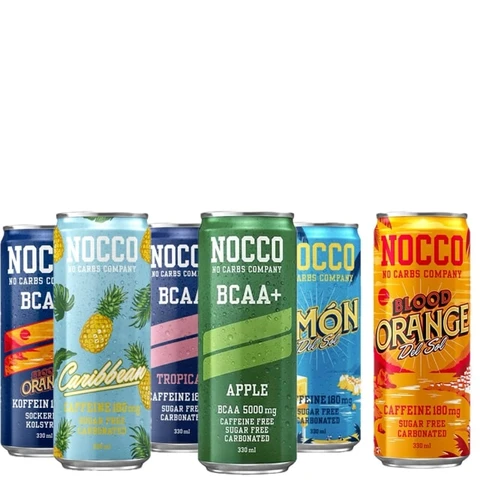 Akce 5+1 ZDARMA Nocco BCAA 330 ml