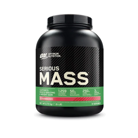 Optimum Nutrition Serious Mass 2730 g strawberry