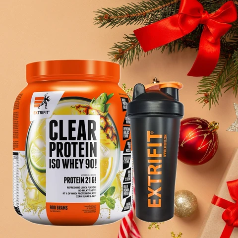 Special Offer Extrifit Clear Protein Iso Whey 900 g + FREE Shaker 600 ml