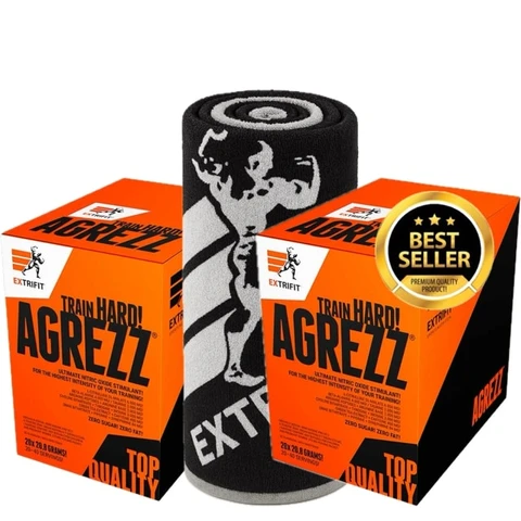Special Offer 1+1 Extrifit Agrezz 20 x 20,8 g + FREE Towel