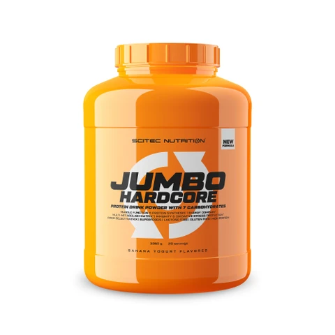 Scitec Nutrition Jumbo Hardcore 3060 g banana yogurt