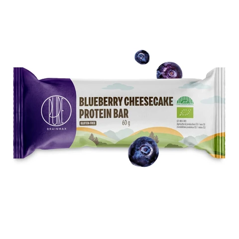 BrainMax® Pure Protein Bar 60 g blueberry cheesecake