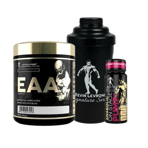 Special Offer Kevin Levrone EAA 195 g + FREE Shaker 500 ml + 1x Shot 60 ml