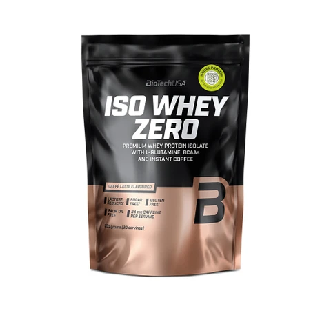 BioTech Iso Whey Zero 500 g caffe latte