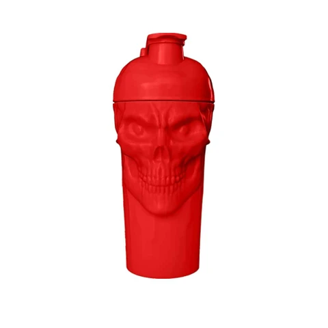 JNX Sports The Curse Skull Shaker 700 ml red