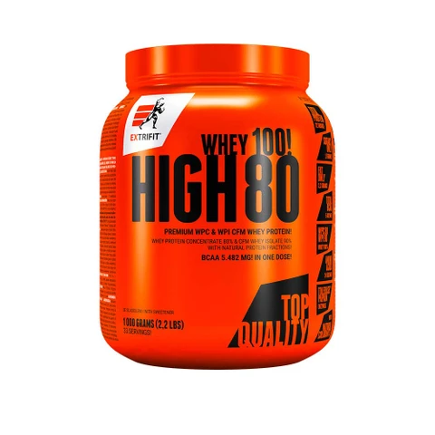 AKCE Extrifit High Whey 80 1000 g nut nougat
