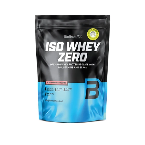 BioTech Iso Whey Zero 500 g strawberry