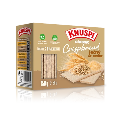 Knuspi Classic Crispbread 150 g ječný