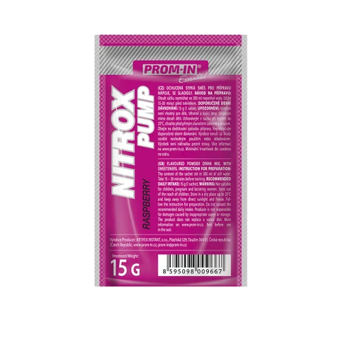 Prom-In Essential Nitrox Pump Extreme 15 g malina
