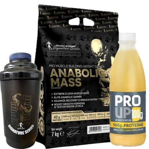 AKCE Kevin Levrone Levrone Mass 7000 g + ZDARMA Vaječné bílky 970 ml + Šejkr 600 ml