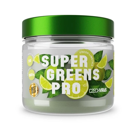 Czech Virus Super Greens Pro V2.0 360 g fresh lime