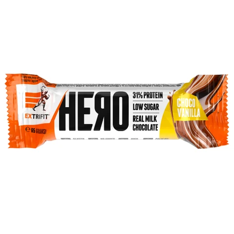 Extrifit Hero Protein Bar 31% 65 g choco vanilla