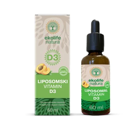 Ekolife Natura Liposomal Vitamin D3 60 ml (Liposomal Vitamin D3)
