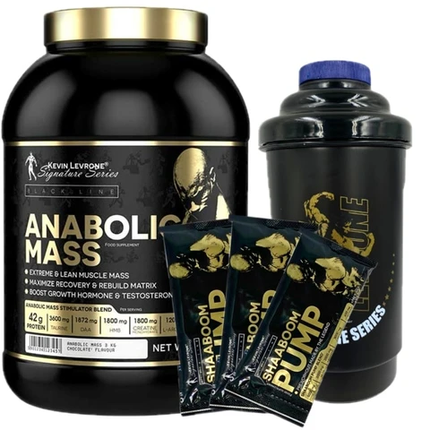 AKCE Kevin Levrone Levrone Mass 3000 g + ZDARMA Šejkr 600 ml + 3x vzorek