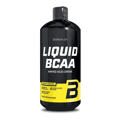 BioTech Liquid BCAA 1000 ml lemon
