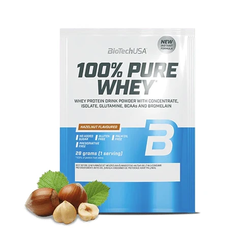 BioTech 100% Pure Whey 28 g hazelnut