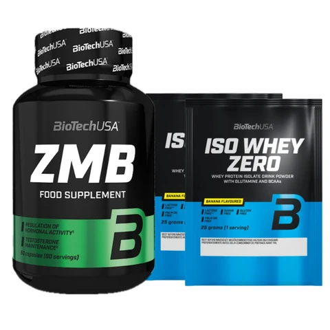 AKCE BioTech ZMB 60 cps + ZDARMA 2x Iso Whey Zero 25 g