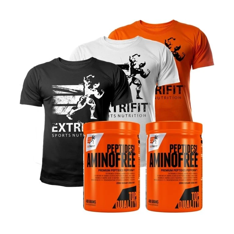 AKCE 1+1 Extrifit Aminofree Peptides 400 g ZDARMA Triko Extrifit