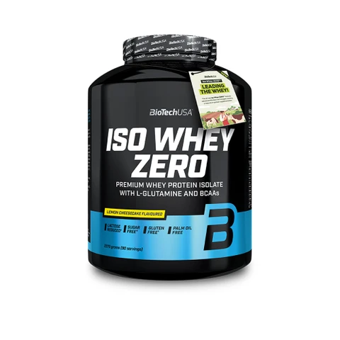 BioTech Iso Whey Zero 2270 g lemon cheesecake