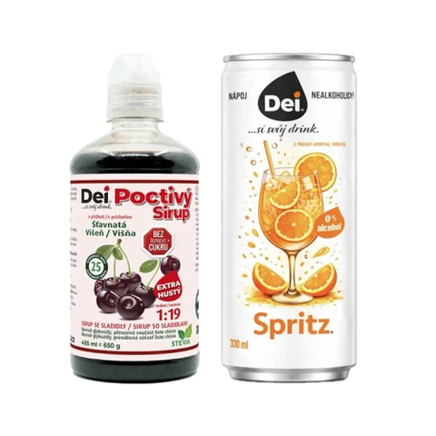 Special Offer DeiSirup Honest Syrup 485 ml + FREE Non-alcoholic Sparkling Drink 330 ml
