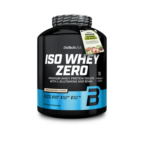 BioTech Iso Whey Zero 1816 g cookies cream