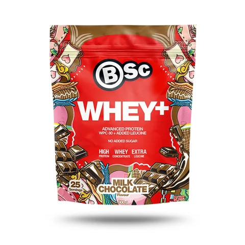 BSC Whey+ 900 g milk chocolate