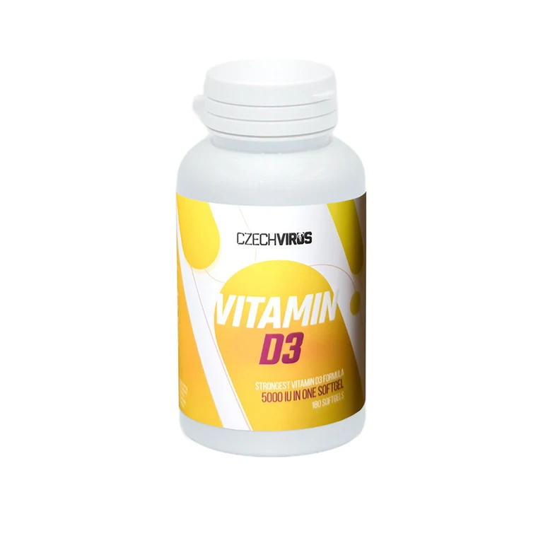 Czech Virus Vitamin D3 5000 IU 180 tob