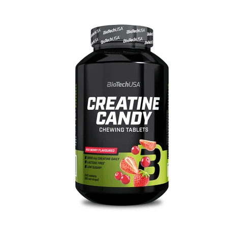 BioTech Creatine Candy 240 tbl red berry